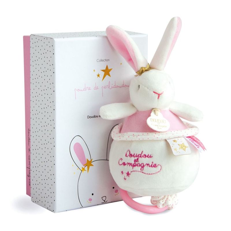  - rabbit pink star - musical box 